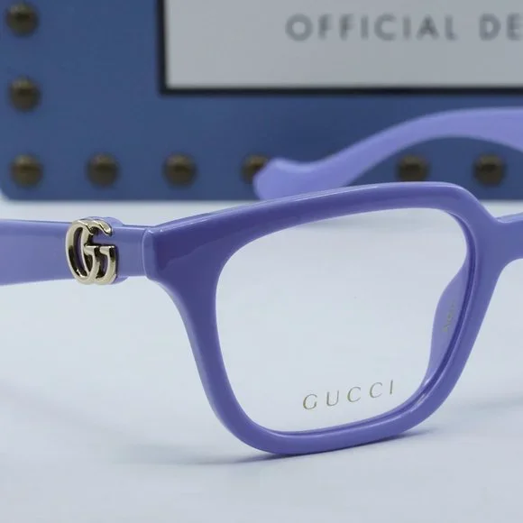 FINAL PRICE NEW GUCCI GG1536O 008 VIOLET EYEGLASSES